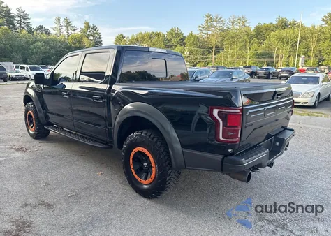 2018 Ford F150 Raptor из США, поврежденный, VIN 1FTFW1RG4JFB18811